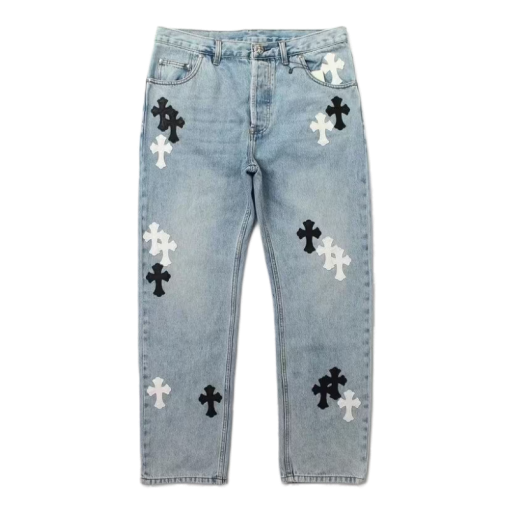 Chrome Hearts Vintage Aged Jeans