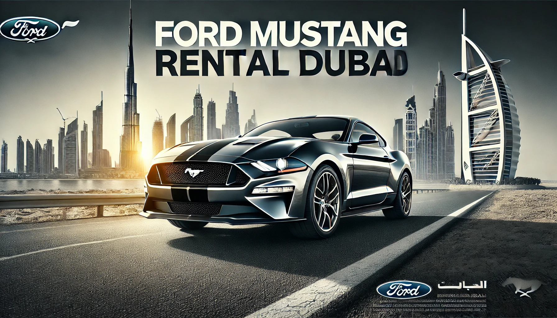 Ford Mustang Rental in Dubai with Auto Bots Car Rental