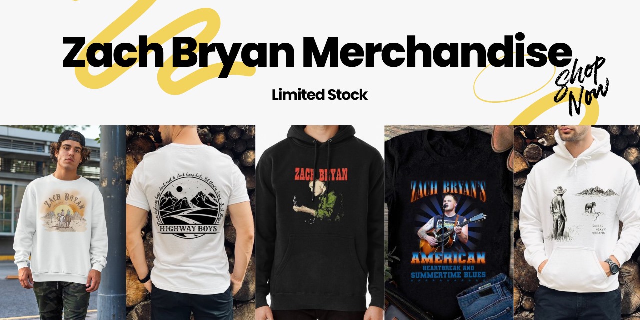 Zach Bryan Merchandise for Style Innovators