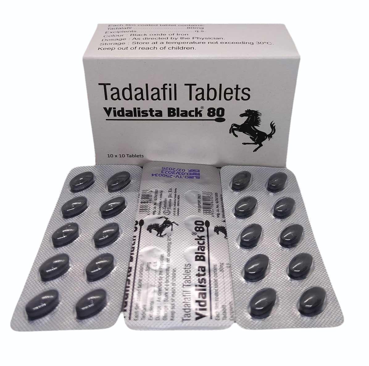 Vidalista Black 80 mg