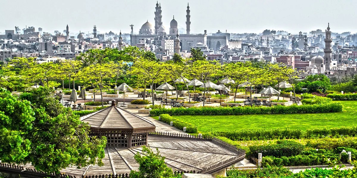 Al Azhar Park in Cairo