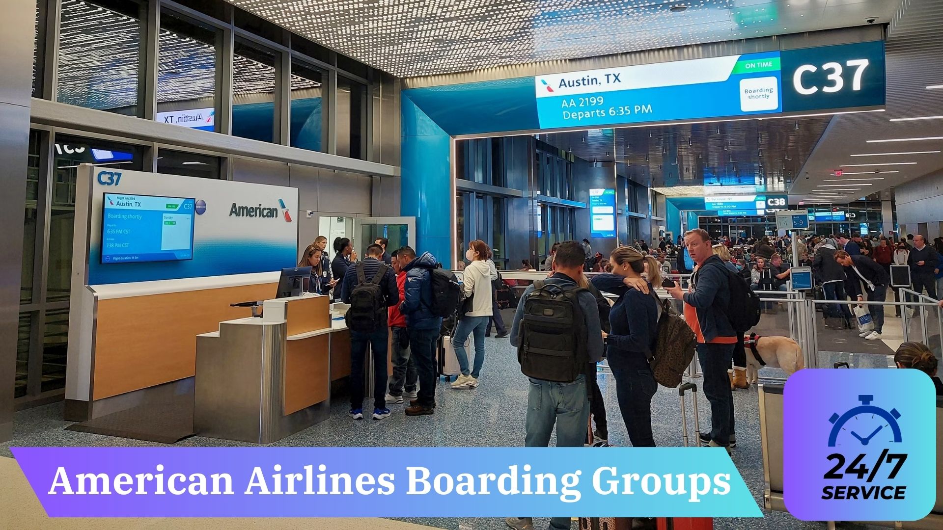 What are the groups for American Airlines boarding?