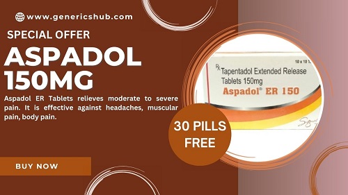 back pain. Aspadol 150mg