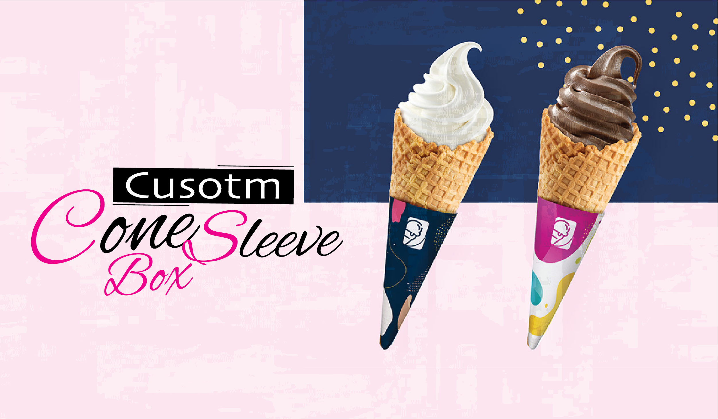 Waffle Cone Sleeves