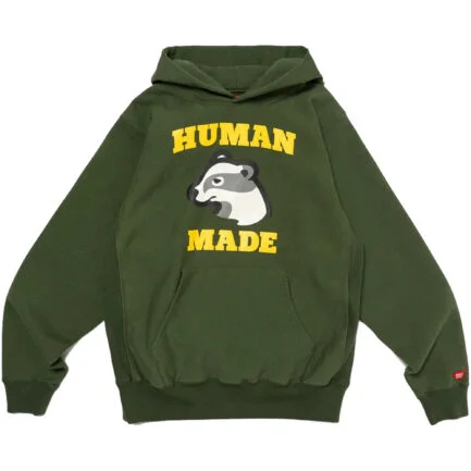 Human-Made Dog Logo Hoodie Streetwear Icon with a Playful Twist