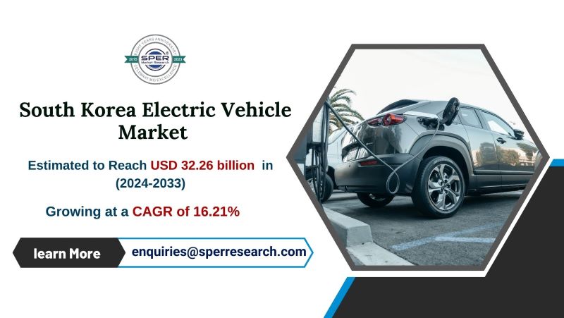 South Korea Electric Vehicle Market Growth 2024, Emenring Trends, CAGR Status, Demand, Challenges, Future Opportunities and Forecast Analysis Till 2033: SPER Market Research