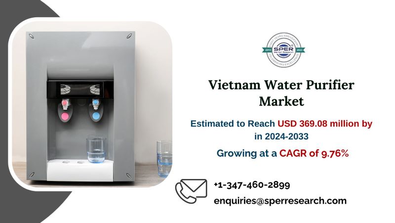 Vietnam Water Purifier Market Size and Growth, Trends, Revenue, Scope, Challenges, Future Investment and Opportunities Till 2033: SPER Market Research