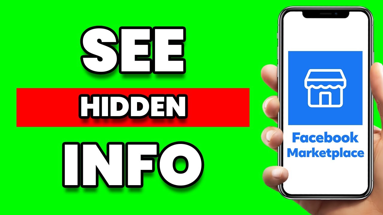 Hidden Information On Facebook Marketplace