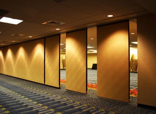 acoustic sliding folding partition