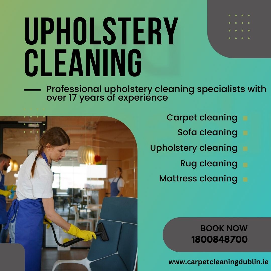 Upholstery cleaning