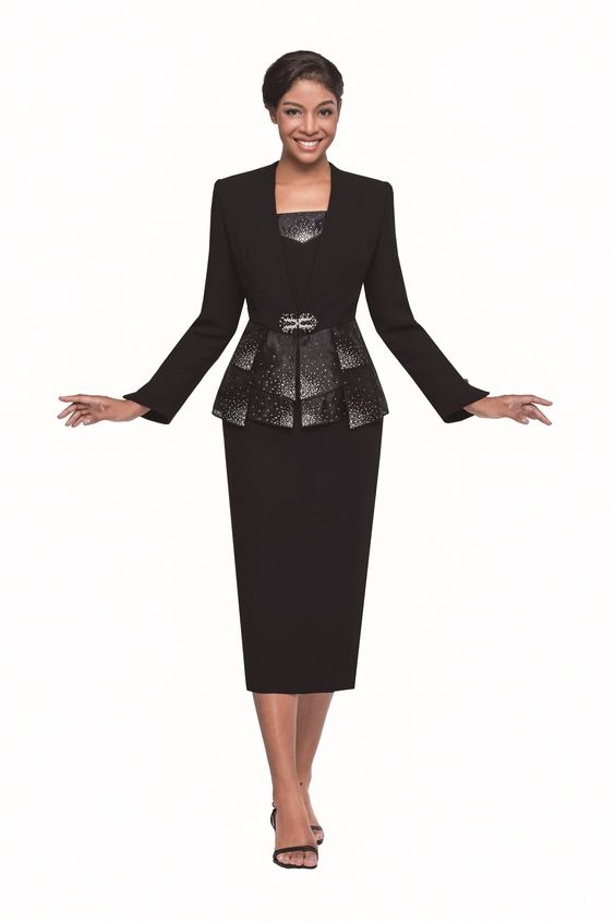 Black First Lady Church Suits