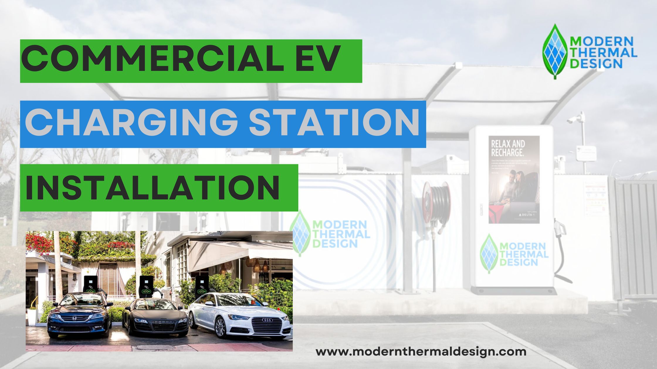 Commercial EV Charging Station Installation