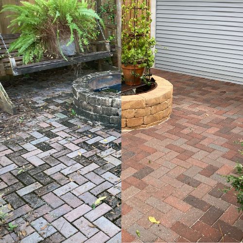 paver cleaning service