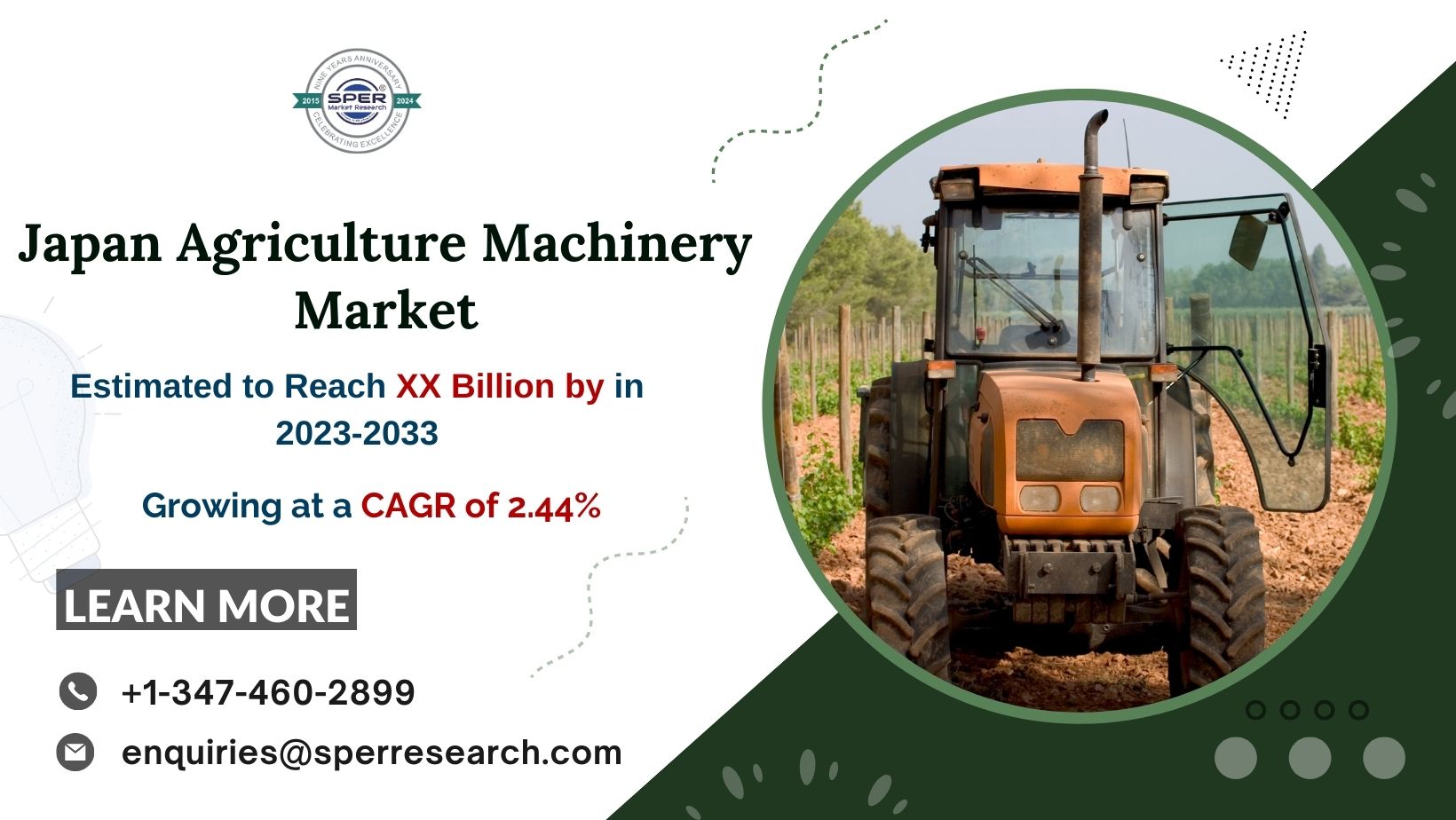 Japan Farm Equipment Market Trends, Share, Revenue, Growth Drivers, Pricing, Key Players, Opportunities, and Forecast for 2033