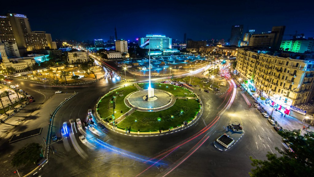 Tahrir Square in Cairo