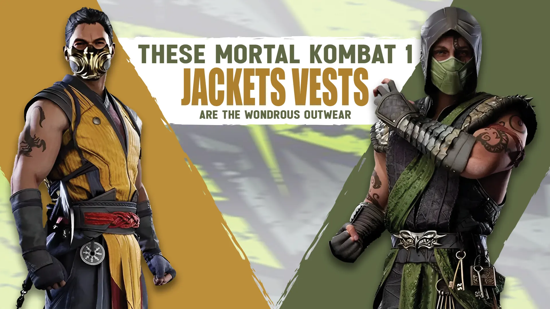 These Mortal Kombat 1 Jackets Vests Are The Wondrous Outwear